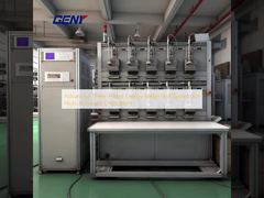 Sistema de prueba avanzado para medidores de energía trifásicos para calibración de alta precisión