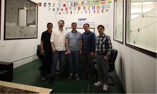 Últimas noticias de la empresa sobre Bienvenidos los clientes de Bulgaria a visitar nuestra planta GENY ITC EnterPrice Ltd. visita la planta Geny y expresa su satisfacción con sus productos