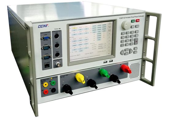 Buen precio Equipo de ensayo de contadores portátiles polifásicos YC99T-5c Calibración del contador eléctrico 0-600V en línea