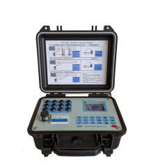 Accesorio de ensayo del medidor para un sistema de identificación de puntos de red eléctrica preciso