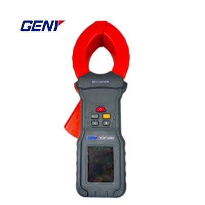 Buen precio YCRT-C50A Ground Resistance Tester with 2.4-inch Color LCD Screen Rechargeable 3.7V Lithium Battery and 68mm Clamp Jaw en línea